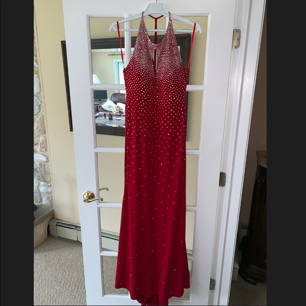 Jovani Red prom dress